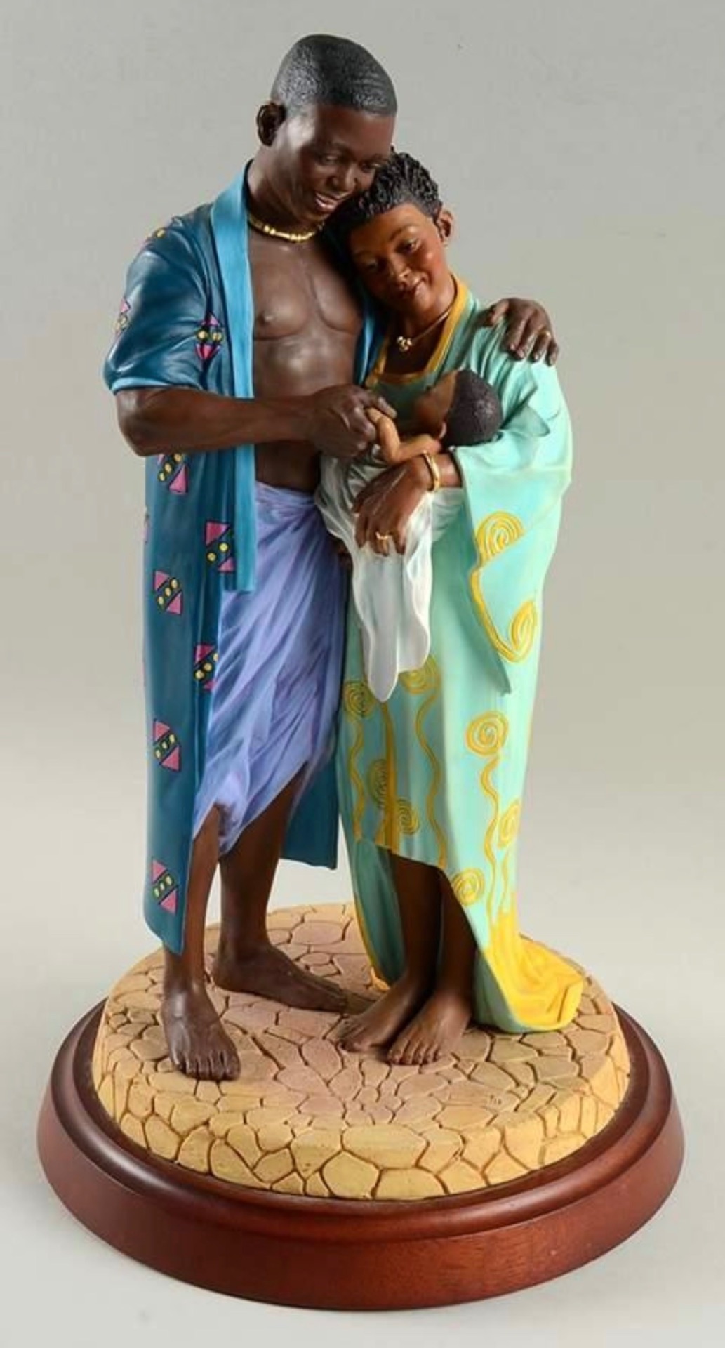 Couple with newborn